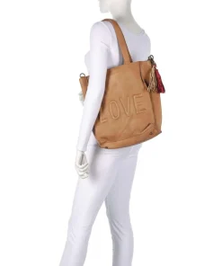 Paoliweg 1 Shopper genarbtes Rindsleder braun