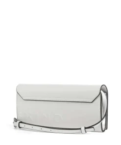 Paper Bag Logo Carter XS Umhängetasche glattes Leder elfenbein