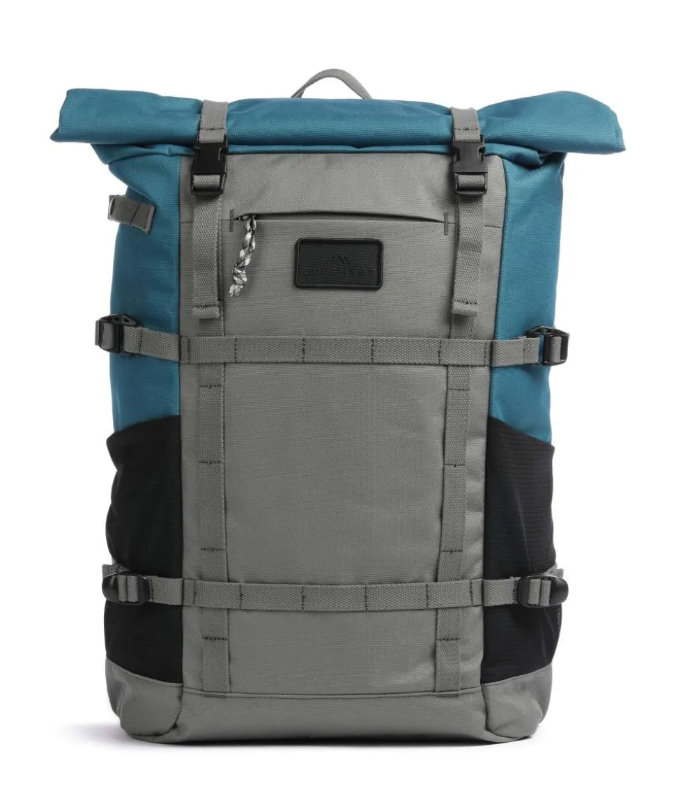 Paratrooper Rolltop Rucksack 15″ Polyester grau/blau