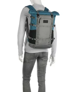 Paratrooper Rolltop Rucksack 15″ Polyester grau/blau