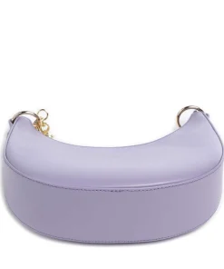 Paris Aimy Schultertasche fein genarbtes Rindsleder violett