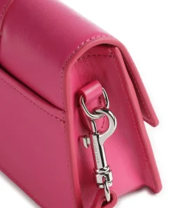 Paris Ily Umhängetasche fein genarbtes Rindsleder pink