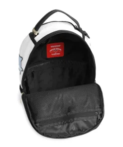 Paris Patch Rucksack 13″ Kunststoff weiß