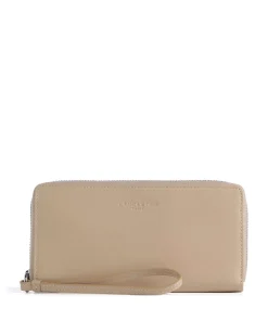 Paris PM Geldbörse fein genarbtes Rindsleder beige