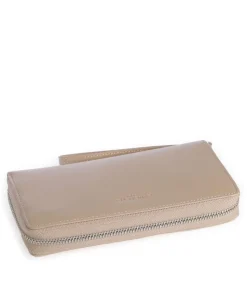 Paris PM Geldbörse fein genarbtes Rindsleder beige