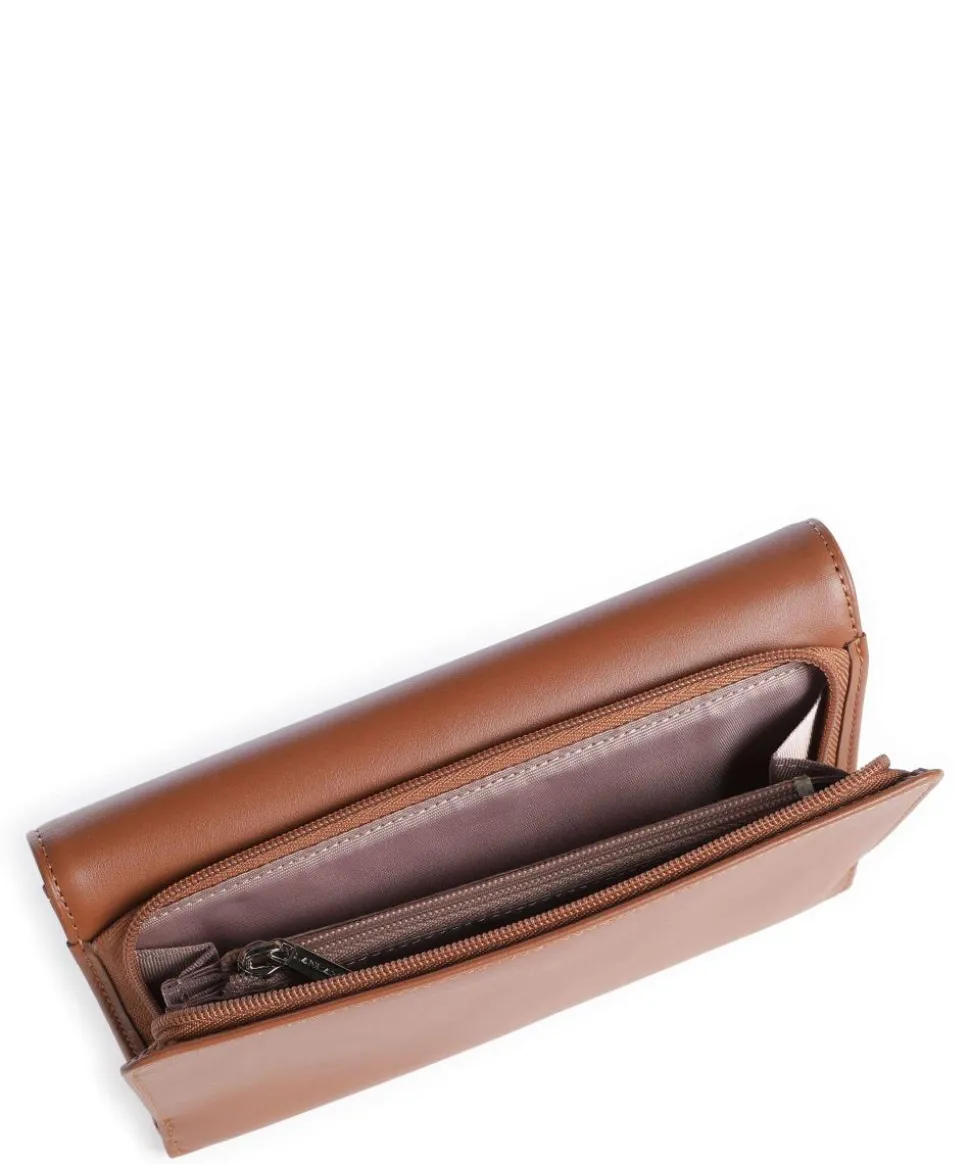 Paris PM Geldbörse weiches Rindsleder braun