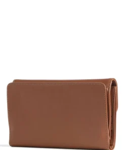 Paris PM Geldbörse weiches Rindsleder braun
