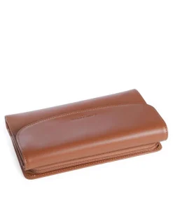 Paris PM Geldbörse weiches Rindsleder braun