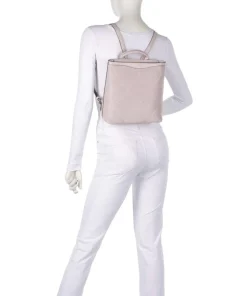 Paris Rucksack Lederimitat rosa