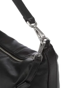 Paris Sheep Natural Schultertasche Schafsleder schwarz