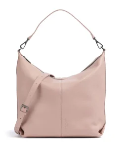 Paris Small Pebble M Beuteltasche genarbtes Rindsleder altrosa