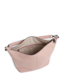 Paris Small Pebble M Beuteltasche genarbtes Rindsleder altrosa