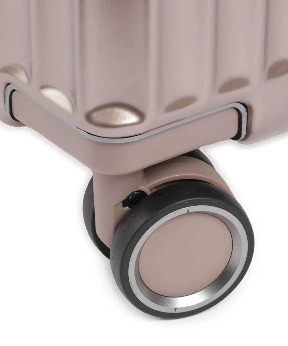 Paros 4-Rollen Trolley roségold 76 cm