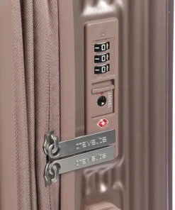 Paros 4-Rollen Trolley roségold 65 cm