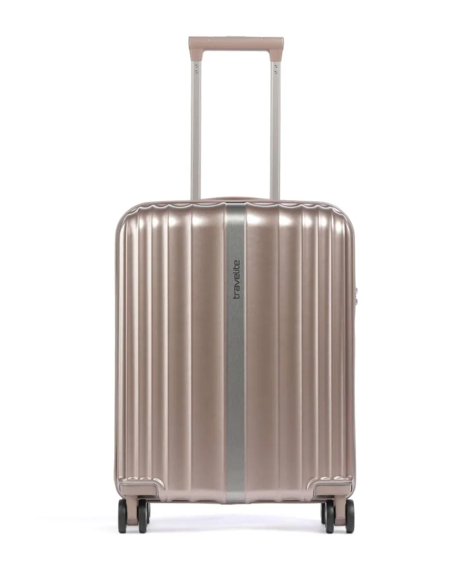 Paros 4-Rollen Trolley roségold 55 cm