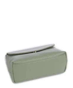 Paulina Umhängetasche Leder graugrün