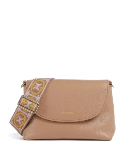 Paulina Umhängetasche Leder hellbraun