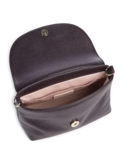 Paulina Umhängetasche Leder pflaume