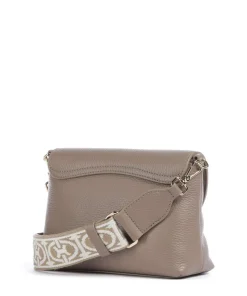 Paulina Umhängetasche Leder taupe