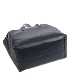 Pauline Shopper fein genarbtes Kalbsleder navy