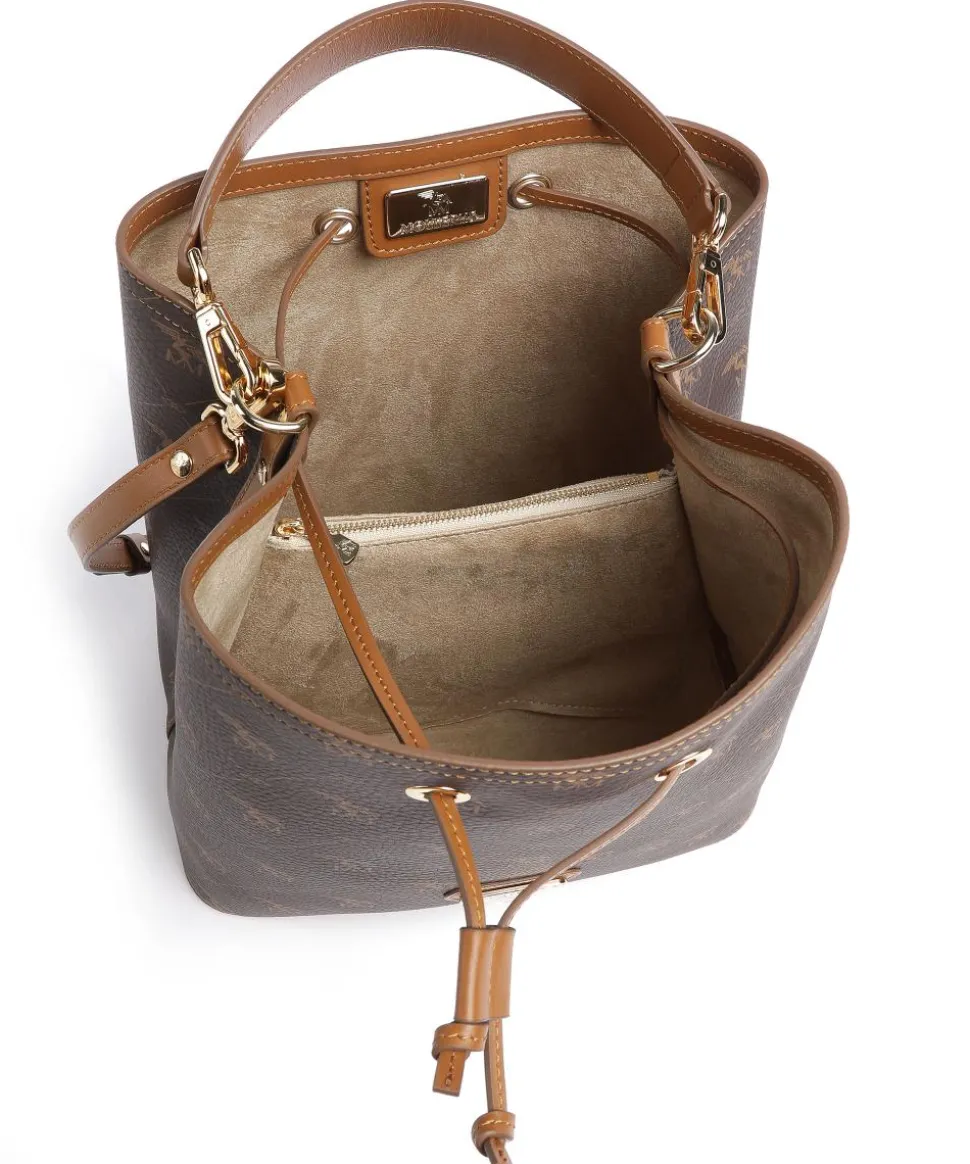 Pecarus Grabs Bucket bag Canvas braun