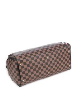 Peeking Character Check Weekender schwarz/braun 50 cm