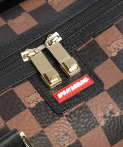 Peeking Character Check Weekender schwarz/braun 50 cm