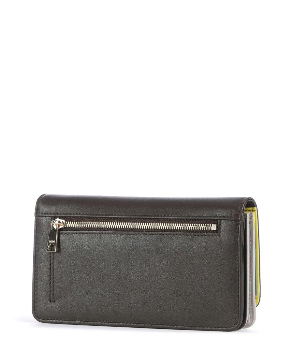 Pemba RFID Geldbörse fein genarbtes Kalbsleder dunkelbraun