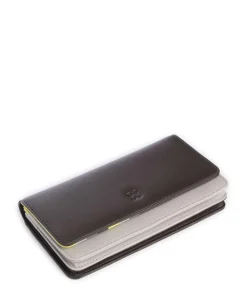 Pemba RFID Geldbörse fein genarbtes Kalbsleder dunkelbraun