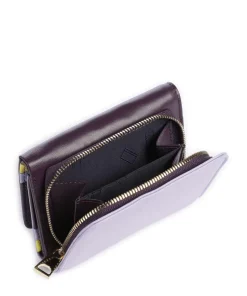 Pemba RFID Geldbörse fein genarbtes Kalbsleder aubergine