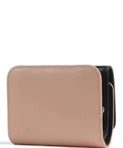 Pemba RFID Geldbörse fein genarbtes Kalbsleder schwarz/beige