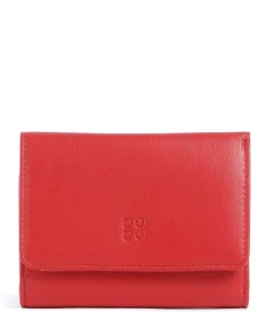 Pemba RFID Geldbörse fein genarbtes Kalbsleder rot