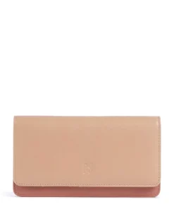 Pemba RFID Geldbörse fein genarbtes Kalbsleder altrosa