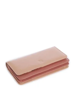 Pemba RFID Geldbörse fein genarbtes Kalbsleder altrosa