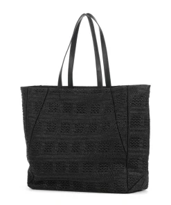 Periiee Shopper Bast schwarz