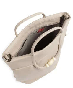 Perla PE120 Handtasche Lederimitat sand