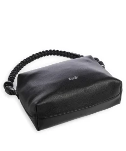 Perla PE60 Schultertasche Lederimitat schwarz