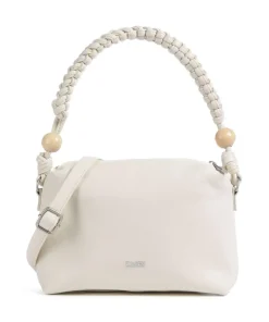 Perla PE60 Schultertasche Lederimitat elfenbein