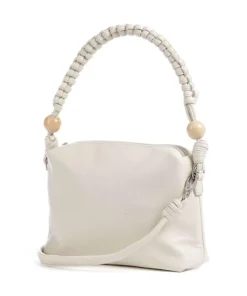 Perla PE60 Schultertasche Lederimitat elfenbein