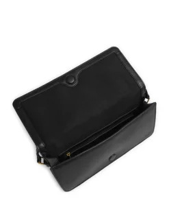 Pettria Schultertasche Bast schwarz