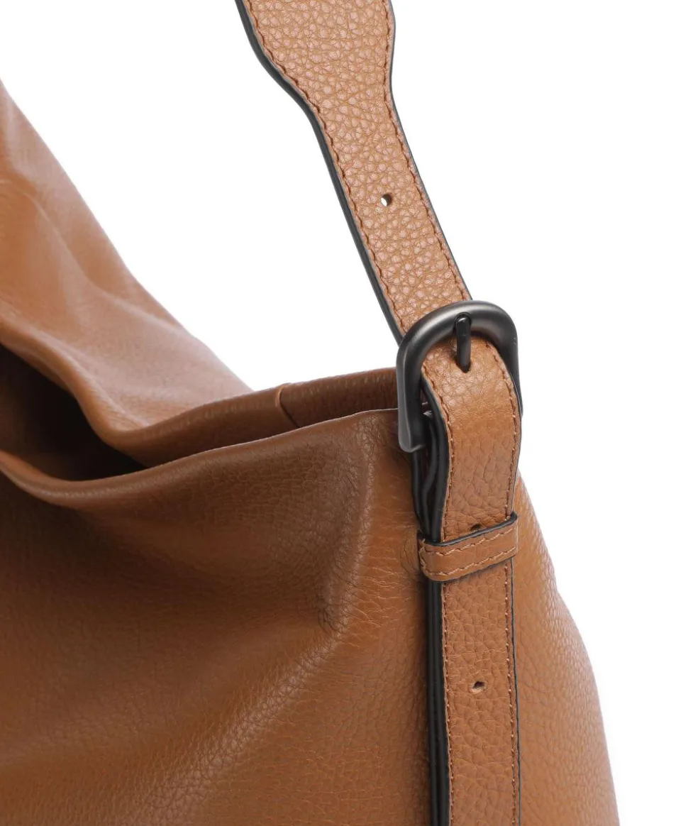 Philocalists Affinity Shopper genarbtes Rindsleder braun