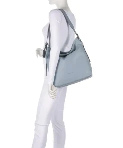 Philocalists Affinity Shopper genarbtes Rindsleder hellblau