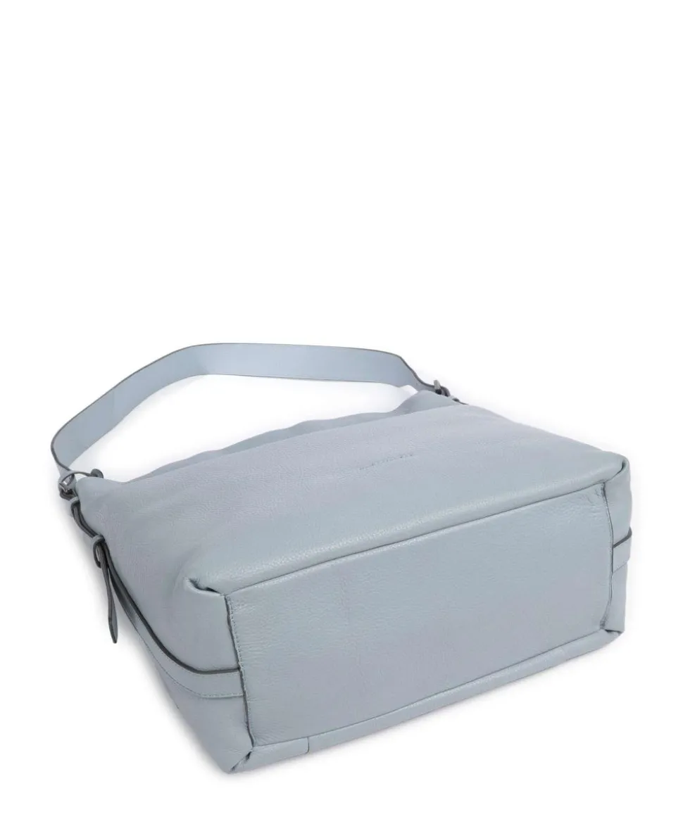 Philocalists Affinity Shopper genarbtes Rindsleder hellblau