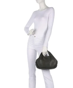 Philocalists Beauty Handtasche fein genarbtes Leder khaki