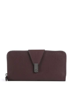 Philocalists Catelyn Geldbörse genarbtes Leder wein