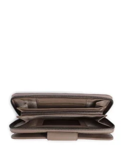 Philocalists Catelyn Geldbörse genarbtes Leder beige