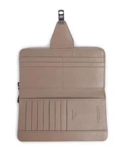 Philocalists Catelyn Geldbörse genarbtes Leder beige