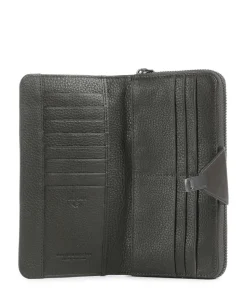Philocalists Catelyn Geldbörse genarbtes Leder dunkelgrün