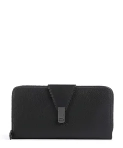Philocalists Catelyn Geldbörse genarbtes Leder schwarz