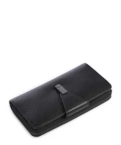 Philocalists Catelyn Geldbörse genarbtes Leder schwarz